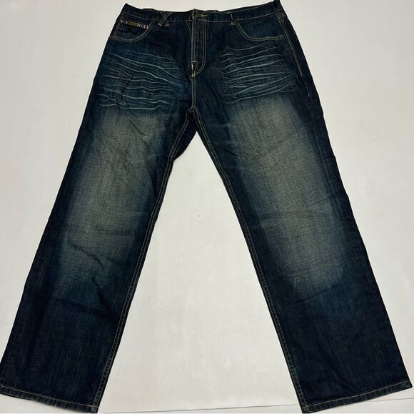 Lrg | Men’s Whispering Effect Bootcut Denim Jeans - Picture 1 of 9